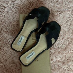 Steve Madden Black Women's Sandals